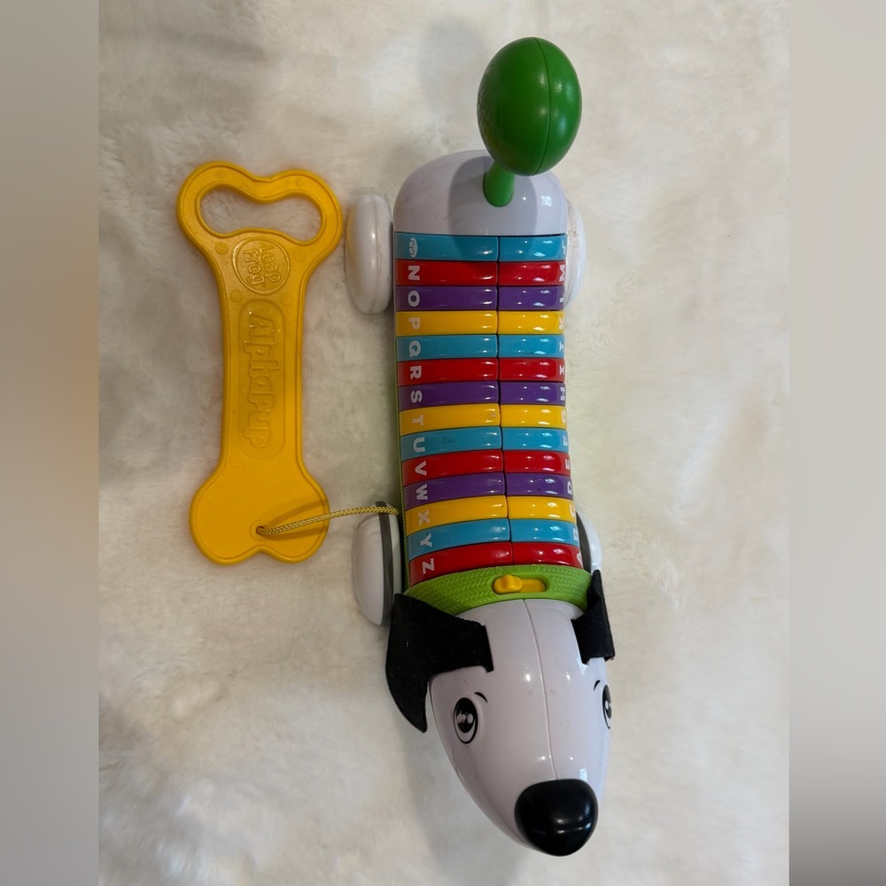 Leapfrog pull along pup toy